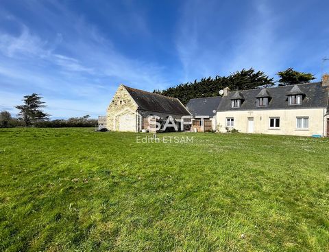Idéalement située à PLONEOUR LANVERN à seulement 7 minutes de la plage de La Torche-Tronoën (13 minutes en vélo), et à 200 mètres de GR34 cette magnifique propriété offre de belles prestations. Commençons par la longère de presque 197m² qui vous fera...