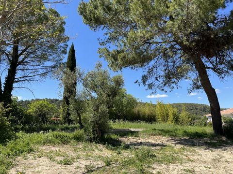 Superbe terrain de 1037 m2 au centre du village recherché de Vacquières. Le terrain est dominant et arboré. Il est viabilisé : eau, électricité et tout à l'égout. Un permis a été déposé et il est purgé de tout recours et modifiable. A visiter sans ta...
